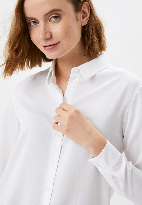 Блуза UNIQLO белый, размер 42, фото 4