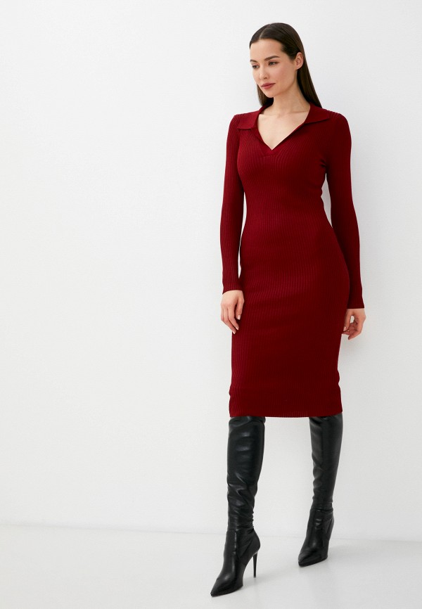 Платье TrendyAngel бордового цвета