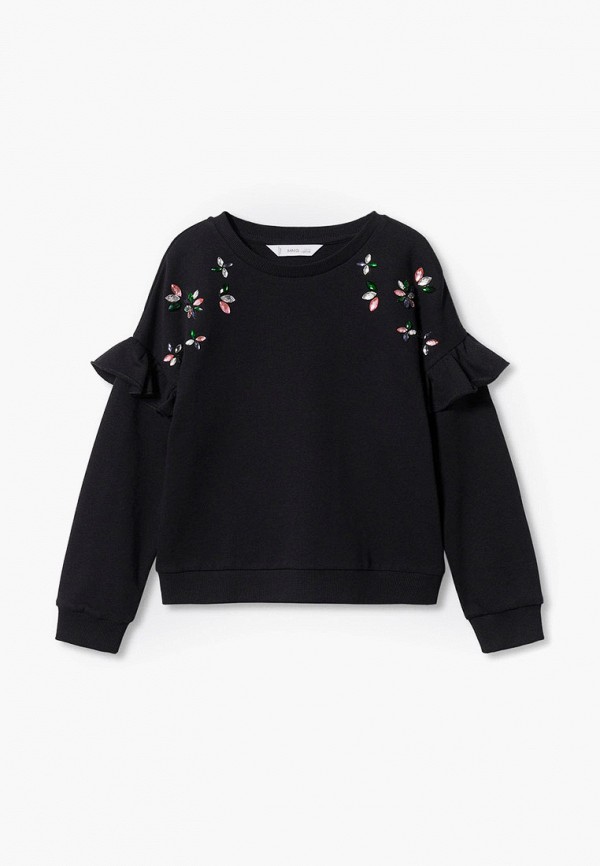 

Свитшот Mango Kids, Черный, BRIGHT