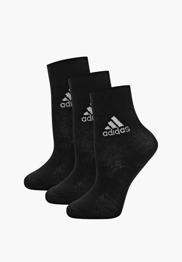

Носки 3 пары adidas, Черный, CREW PLAIN T 3P