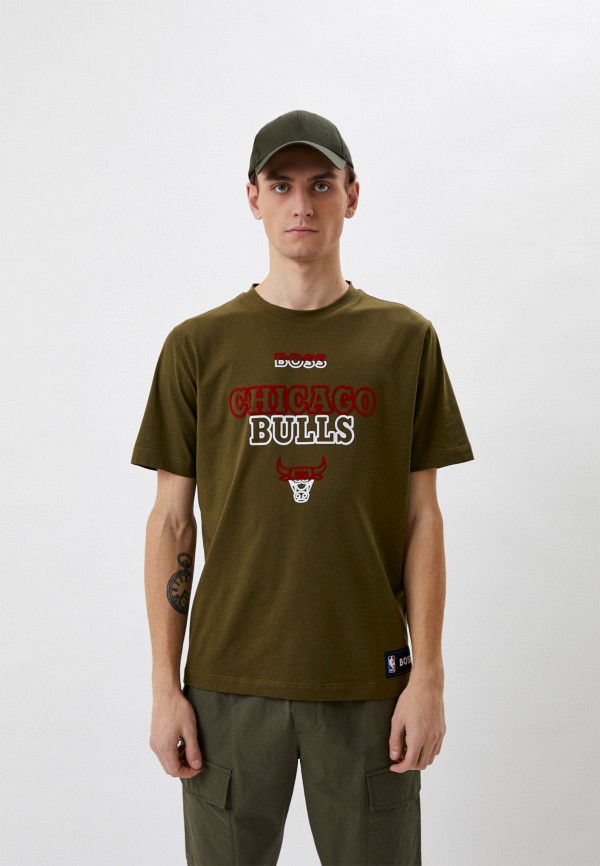 

Футболка и брелок Boss, Хаки, NBA CHICAGO BULLS