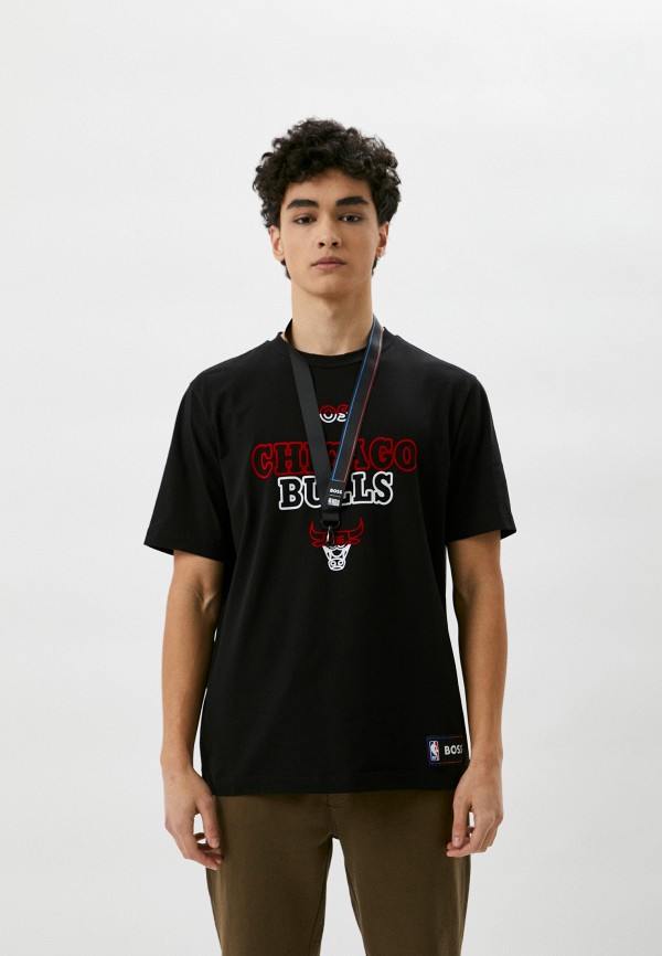 

Футболка и брелок Boss, Черный, NBA CHICAGO BULLS