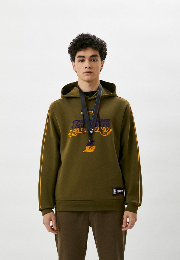 

Худи и брелок Boss, Хаки, NBA Los Angeles Lakers