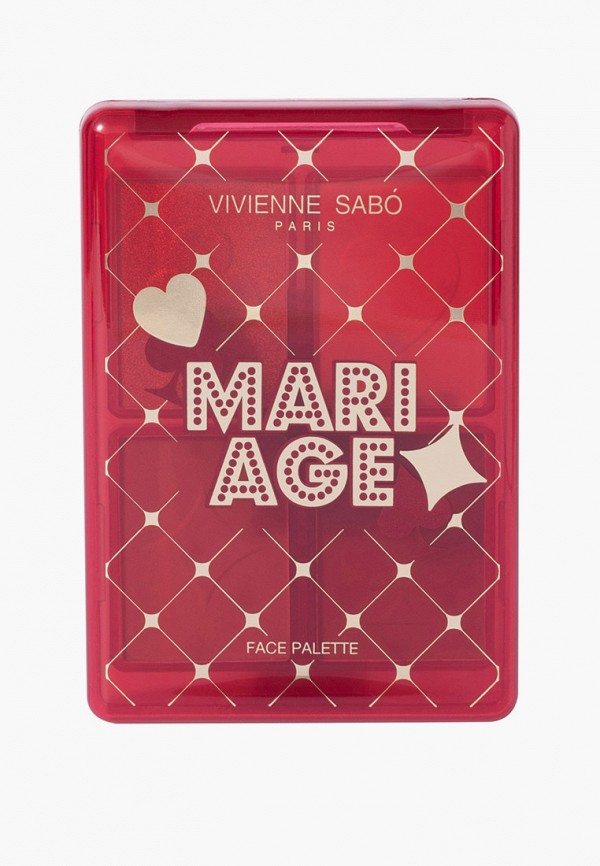 

Палетка для лица Vivienne Sabo, Разноцветный, Face palette/Palette pour le visage "Mariage" 01