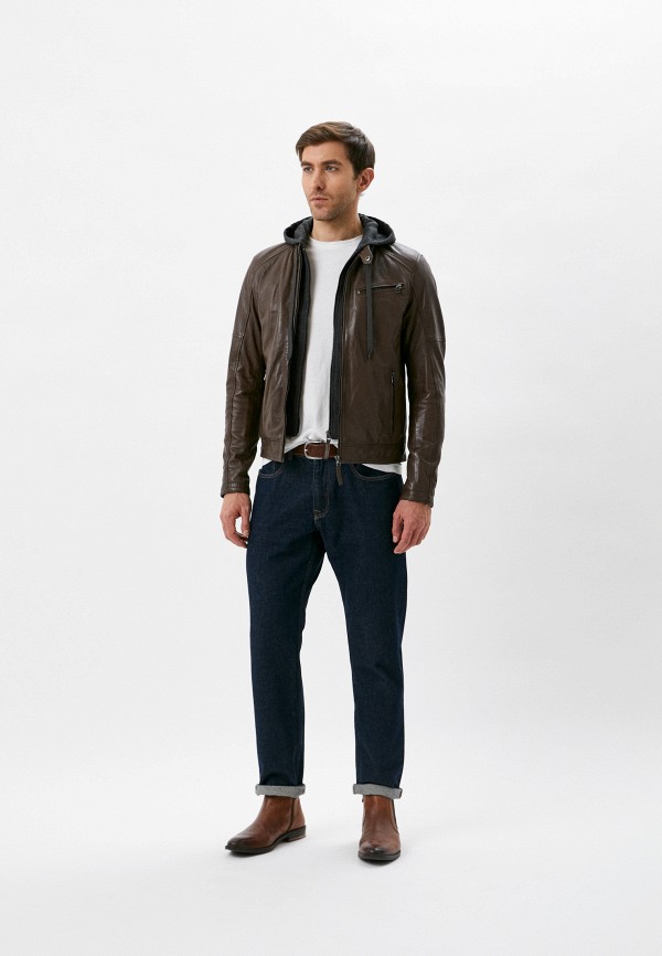 фото Куртка кожаная serge pariente