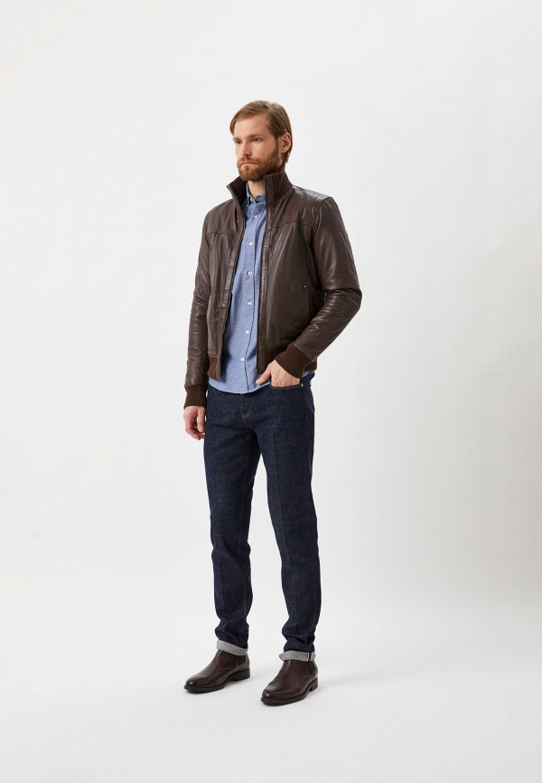 фото Куртка кожаная serge pariente