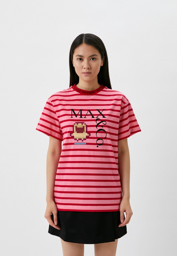 

Футболка Max&Co, Розовый, TAMATEE