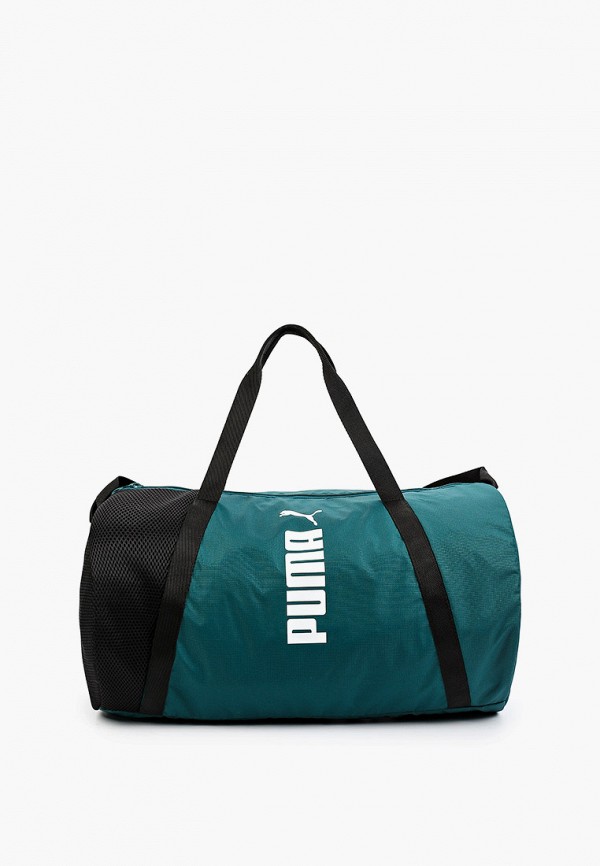 

Сумка спортивная PUMA, Бирюзовый, AT ESS barrel bag