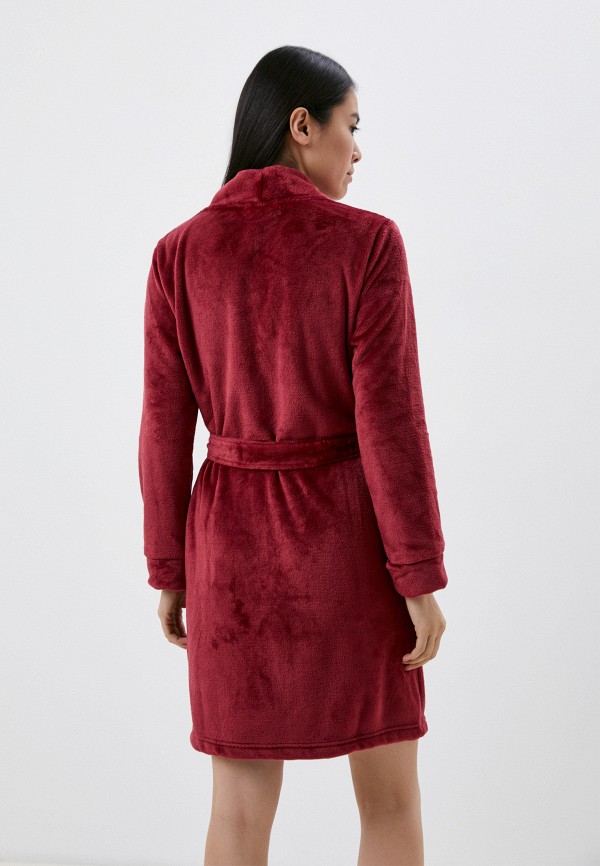 Халат домашний women'secret бордовый, размер 42, фото 2