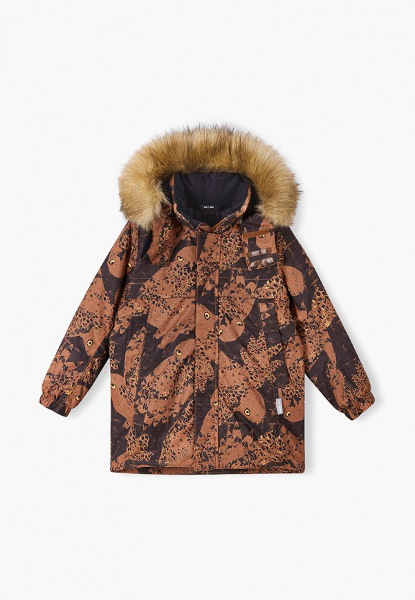 Куртка утепленная Reima коричневого цвета