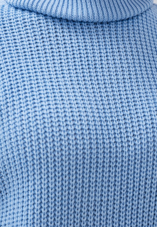 Платье Vickwool голубой, размер 44, фото 4