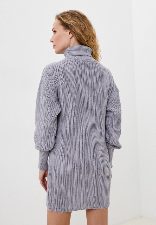 Платье Vickwool серый, размер 46, фото 3