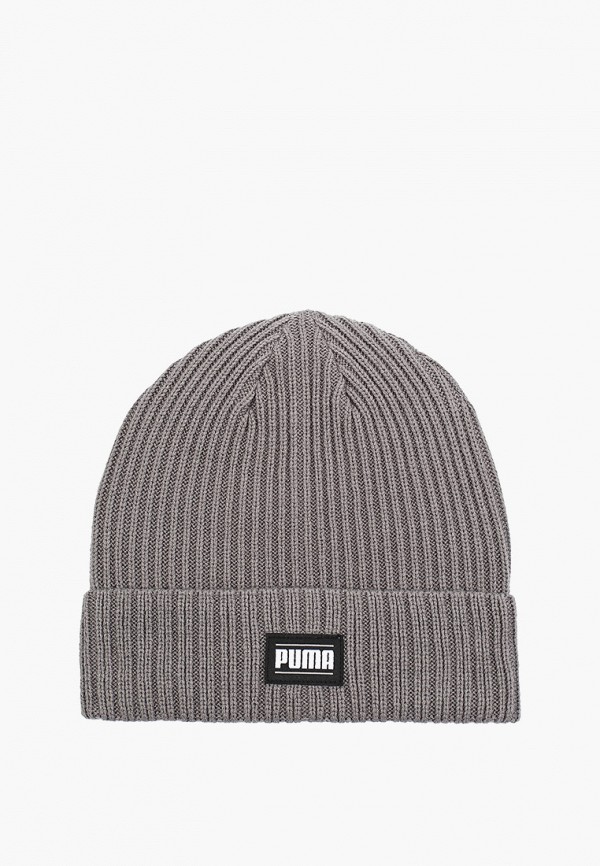 

Шапка PUMA, Серый, Ribbed Classic Cuff Beanie