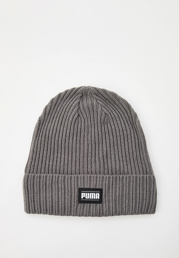 

Шапка PUMA, Серый, Ribbed Classic Cuff Beanie