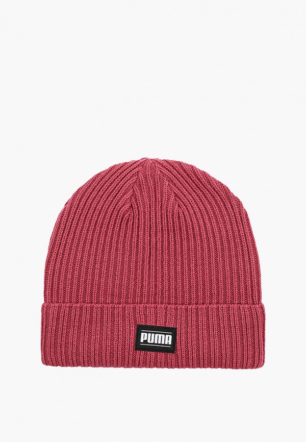 

Шапка PUMA, Розовый, Ribbed Classic Cuff Beanie