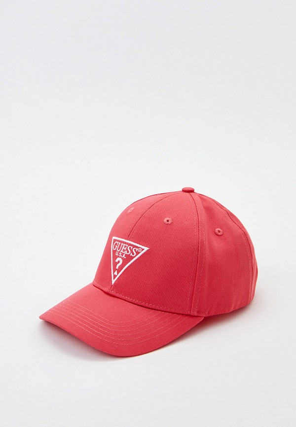 

Бейсболка Guess, Розовый, LOGO