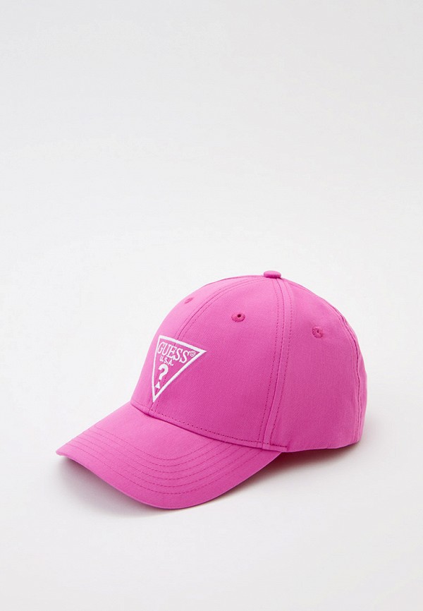 

Бейсболка Guess, Фуксия, LOGO