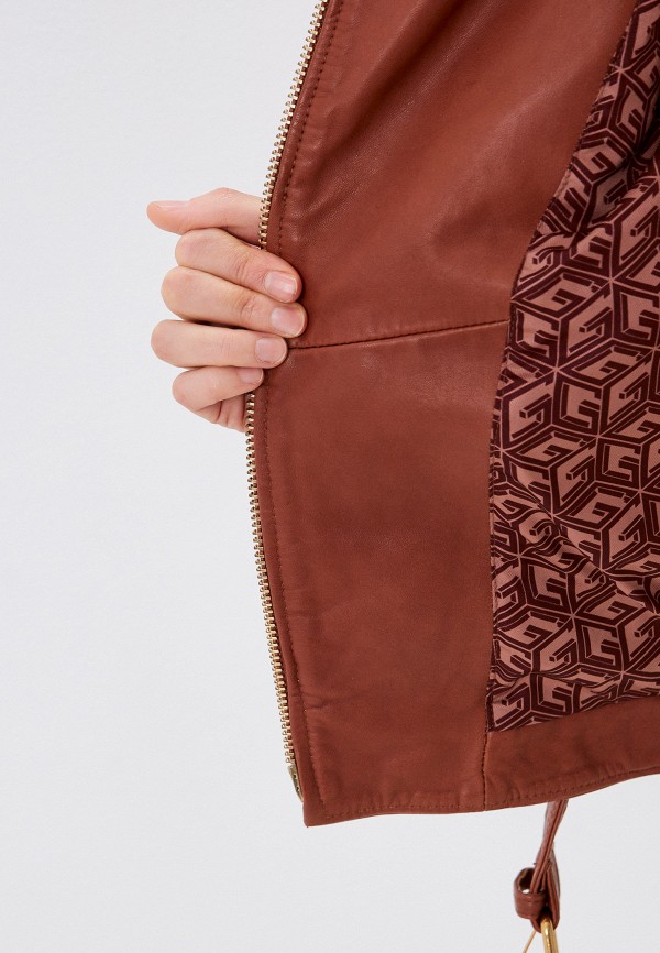 фото Куртка кожаная guess jeans