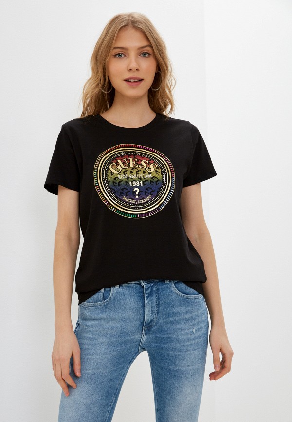

Футболка Guess, Черный