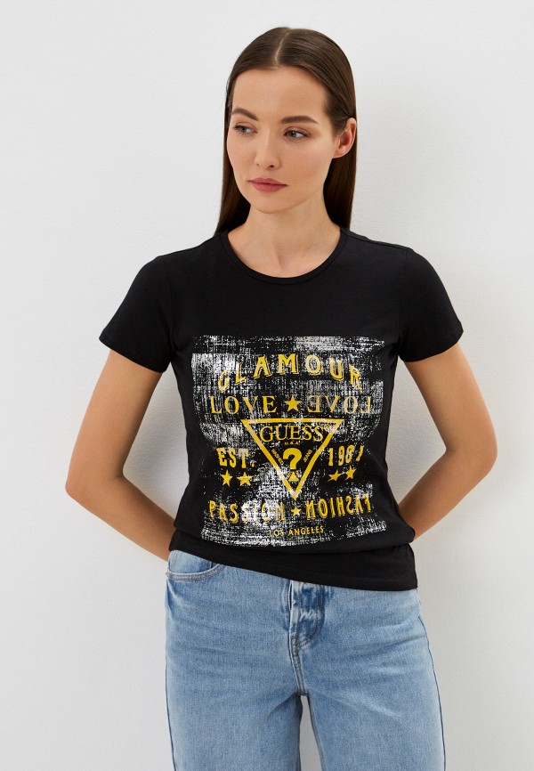 

Футболка Guess, Черный