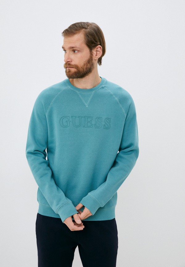 

Свитшот Guess, Бирюзовый
