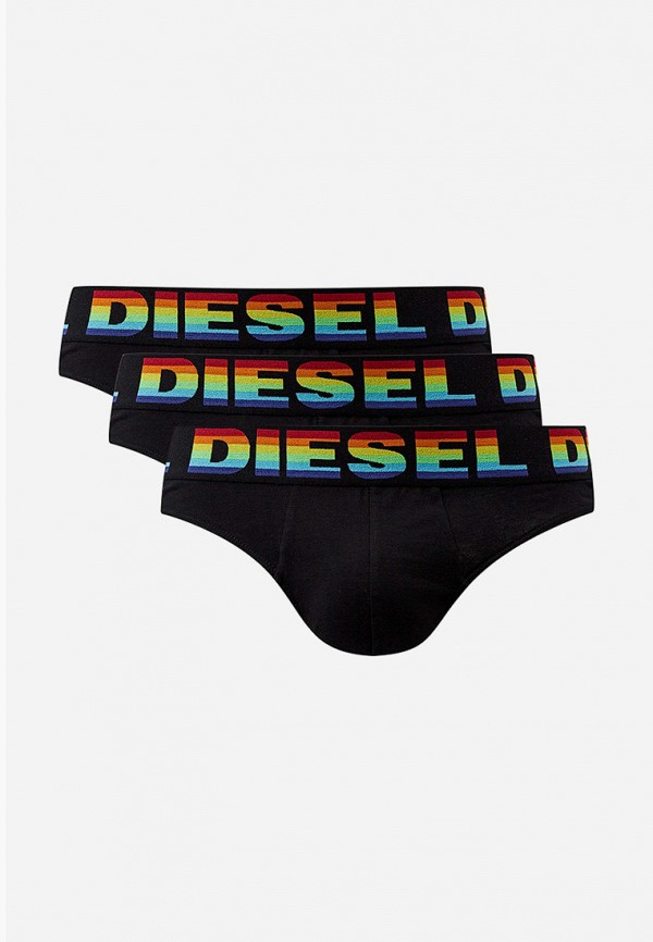 

Трусы 3 шт. Diesel, Черный, стринги