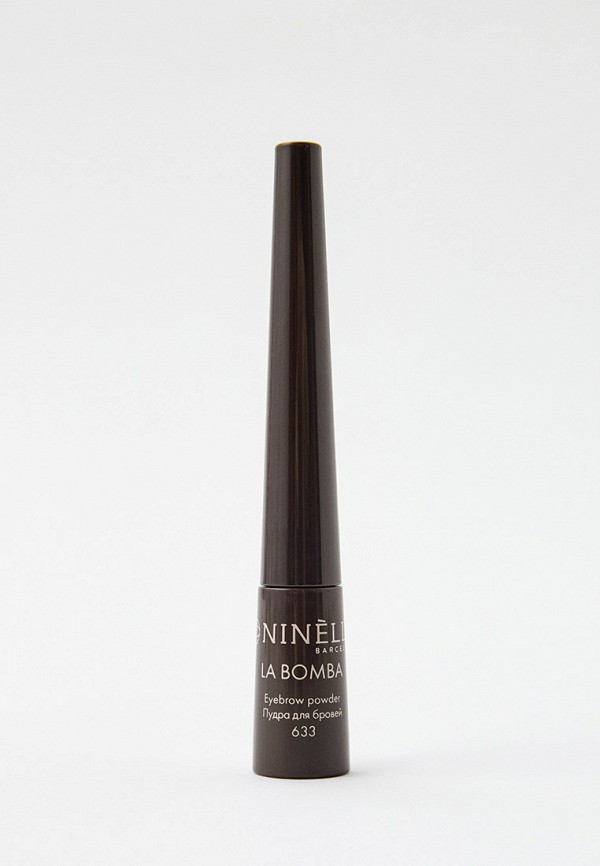 Тени для бровей Ninelle -пудра, LA BOMBA №633, темно-коричневый, 0.7 г