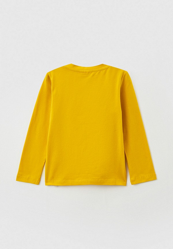 Лонгслив Button Blue желтый, размер 110, фото 2