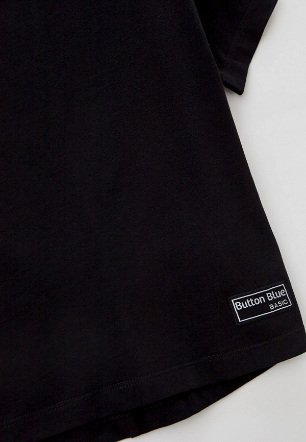 Футболка Button Blue черный, размер 98, фото 3
