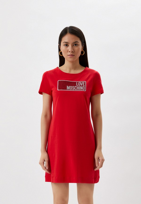 

Платье Love Moschino, Красный