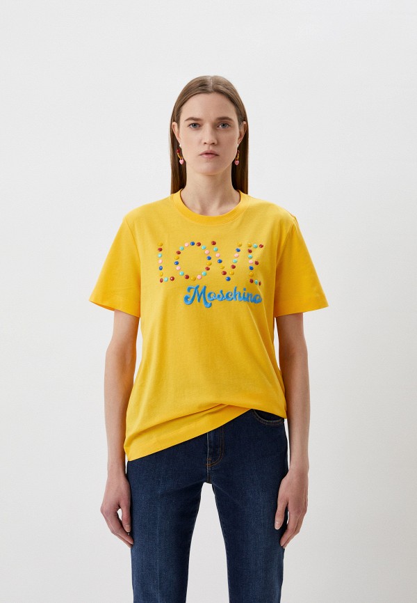 

Футболка Love Moschino, Желтый