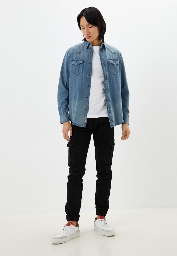 фото Рубашка джинсовая grand & hills