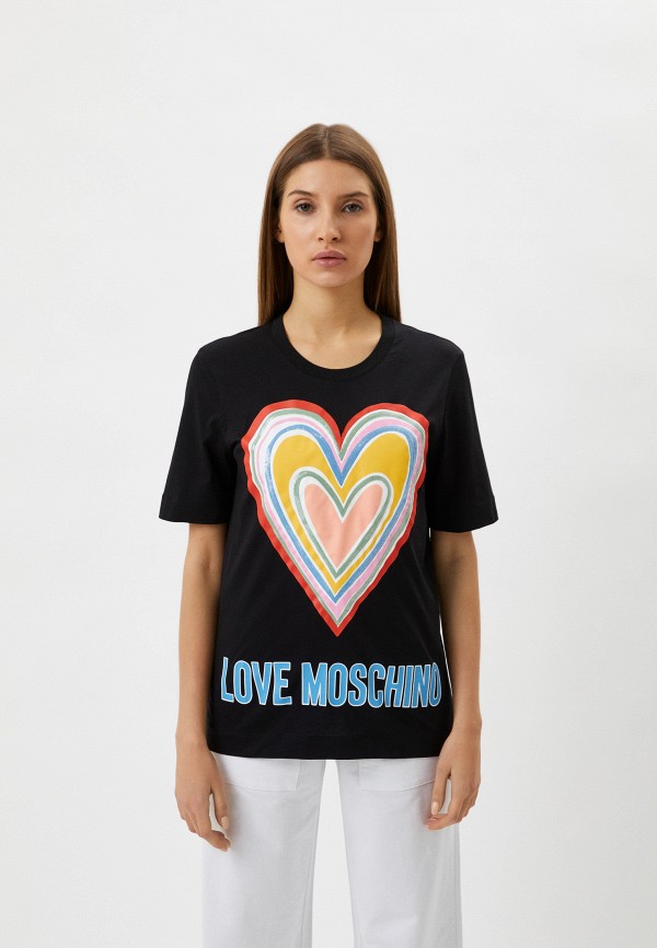 

Футболка Love Moschino, Черный