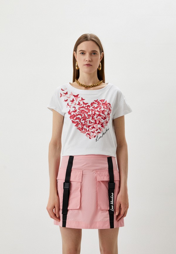 

Футболка Love Moschino, Белый