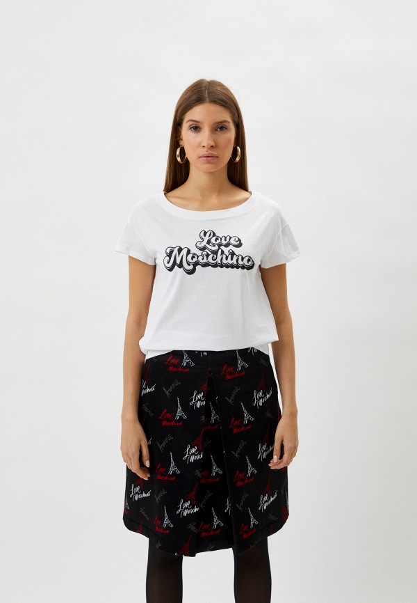 

Футболка Love Moschino, Белый