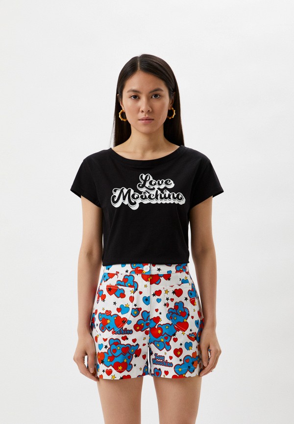 

Футболка Love Moschino, Черный