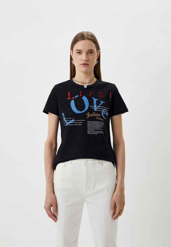 

Футболка Love Moschino, Черный