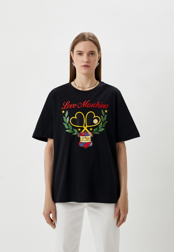 

Футболка Love Moschino, Черный