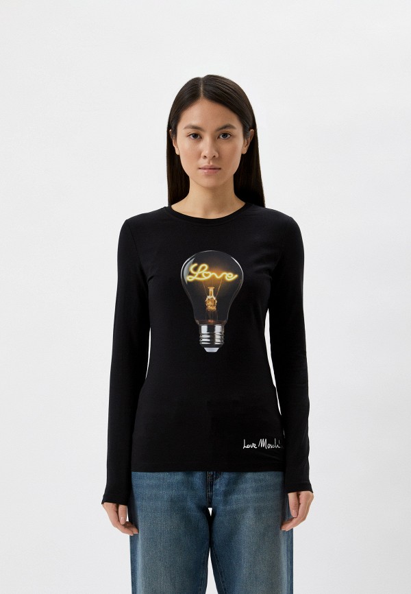 

Лонгслив Love Moschino, Черный