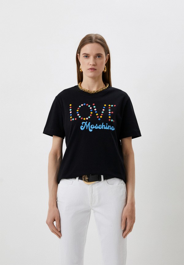 

Футболка Love Moschino, Черный