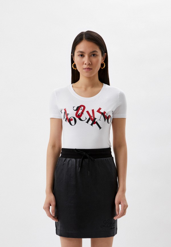 

Футболка Love Moschino, Белый