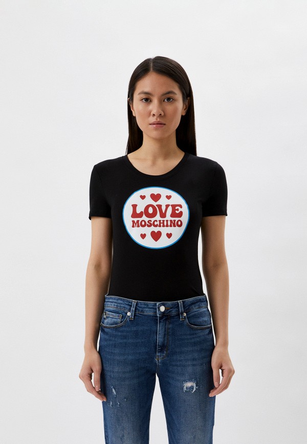 

Футболка Love Moschino, Черный