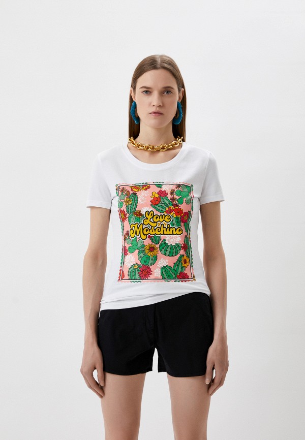 

Футболка Love Moschino, Белый