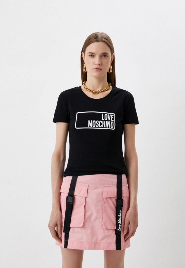 

Футболка Love Moschino, Черный