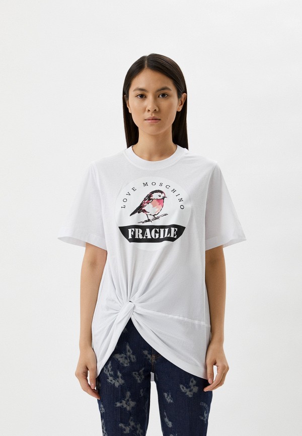

Футболка Love Moschino, Белый