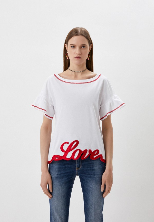 

Футболка Love Moschino, Белый