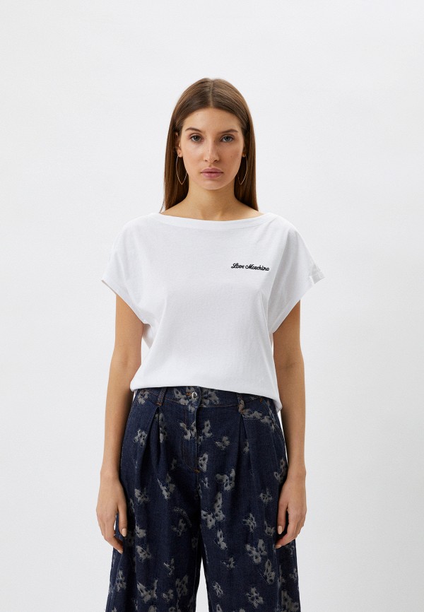 

Футболка Love Moschino, Белый