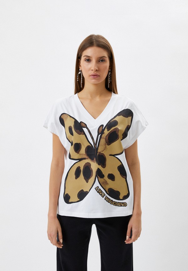 

Футболка Love Moschino, Белый