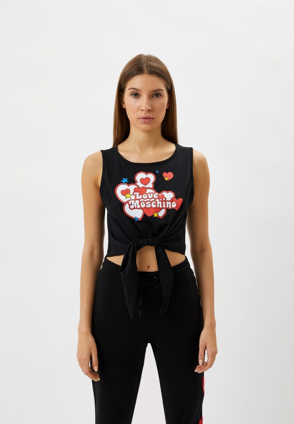 

Топ Love Moschino, Черный