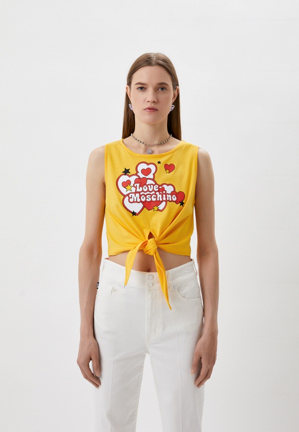 

Топ Love Moschino, Желтый